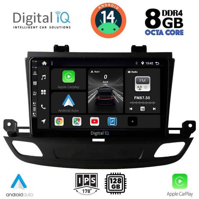 DIGITAL IQ BXF 7493_CPAA (9inc) MULTIMEDIA TABLET for OPEL INSIGNIA mod. 2018&gt;
