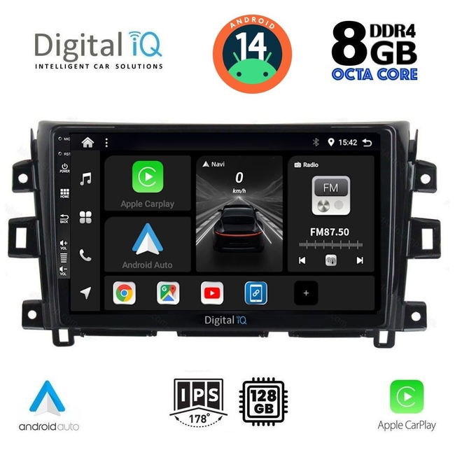 DIGITAL IQ BXF 7456_CPAA (10inc) MULTIMEDIA TABLET for NISSAN NAVARA mod. 2016&gt;