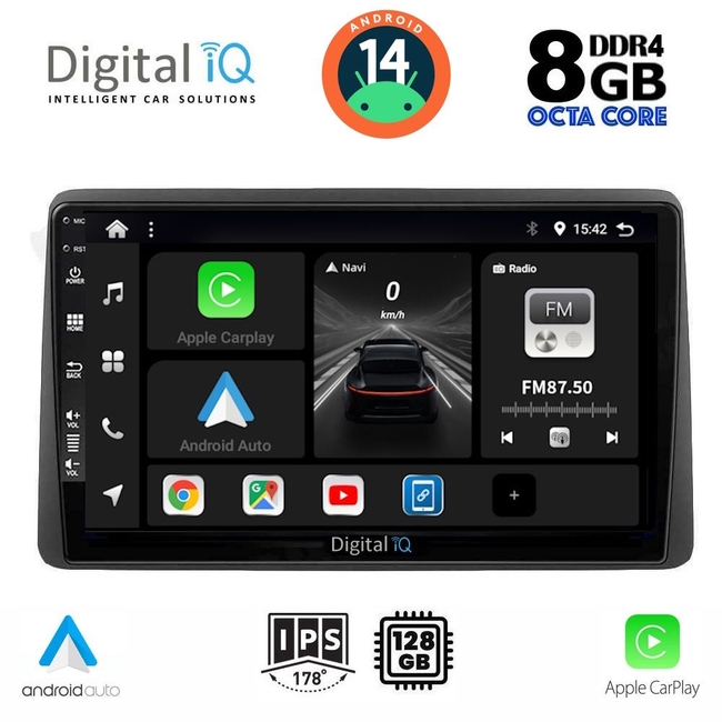 DIGITAL IQ BXF 7453_CPAA (10inc) MULTIMEDIA TABLET for NISSAN JUKE mod. 2021&gt;