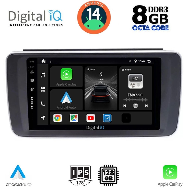 DIGITAL IQ BXF 7473_CPAA (9inc) MULTIMEDIA TABLET for NISSAN LEAF mod. 2018&gt;