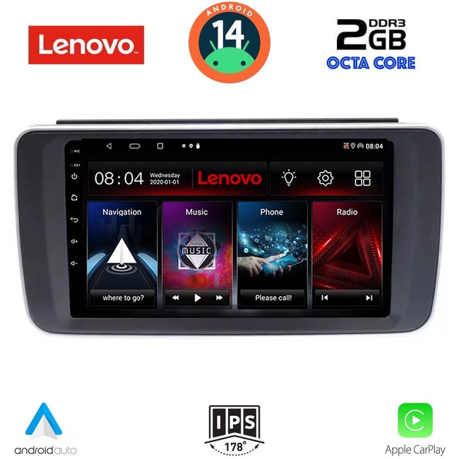 LENOVO LVF 5473_CPA (9inc) MULTIMEDIA TABLET for NISSAN LEAF mod. 2018&gt;