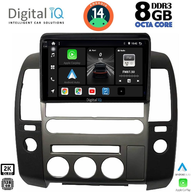 DIGITAL IQ BXF 8454_CPAA (ORIG.NAVI) (9inc) MULTIMEDIA TABLET for NISSAN NAVARA D40 mod. 2006-2011 με Original Navi