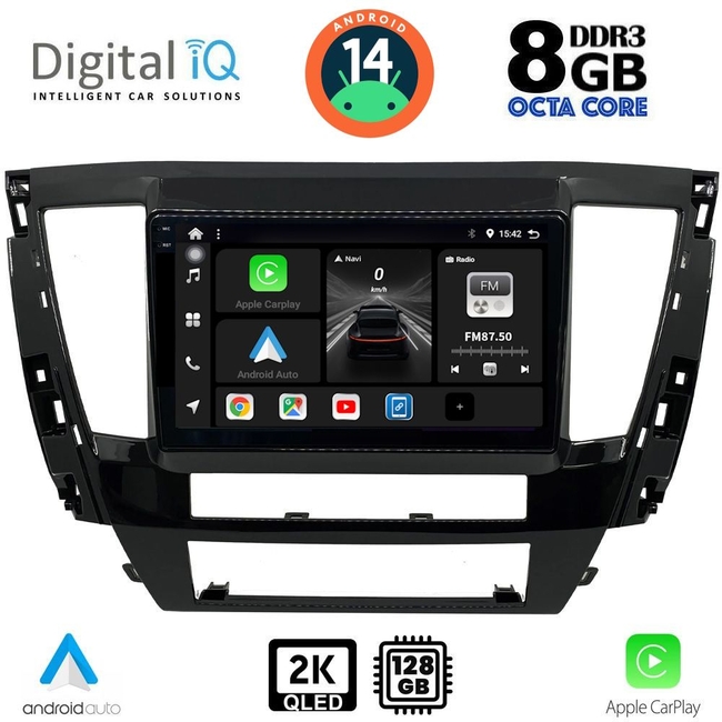 DIGITAL IQ BXF 8447S_CPAA (9inc) MULTIMEDIA TABLET for MITSUBISHI PAJERO SPORT mod. 2020&gt;