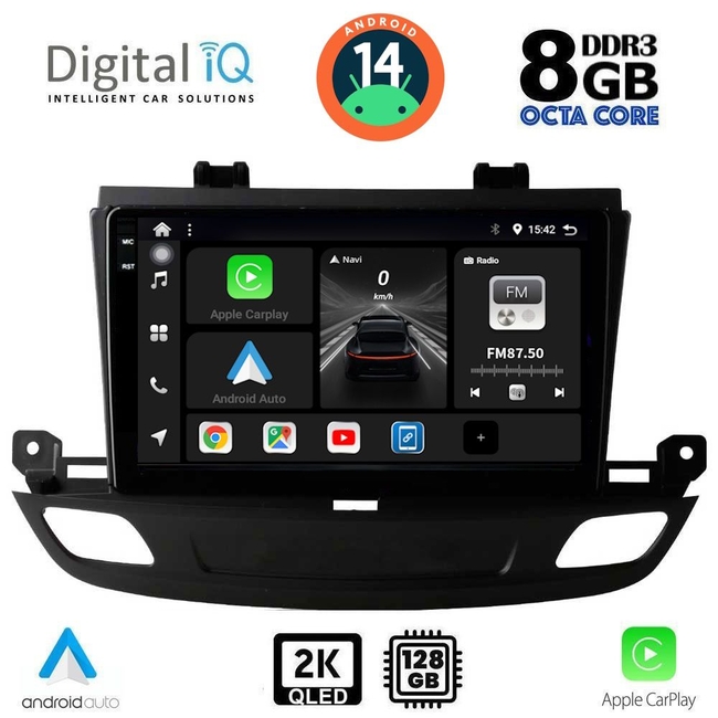 DIGITAL IQ BXF 8493_CPAA (9inc) MULTIMEDIA TABLET for OPEL INSIGNIA mod. 2018&gt;