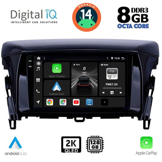DIGITAL IQ BXF 8432_CPAA (9inc) MULTIMEDIA TABLET for MITSUBISHI ECLIPSE CROSS mod. 2018&gt;