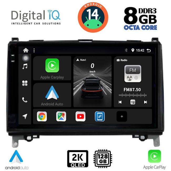 DIGITAL IQ BXF 8400_CPAA (9inc) MULTIMEDIA TABLET for MERCEDES A – B -SPRINTER – VITO mod. 2007&gt;