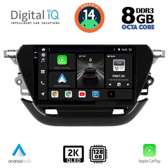 DIGITAL IQ BXF 8487_CPAA (9inc) MULTIMEDIA TABLET for OPEL CORSA F mod. 2021&gt;
