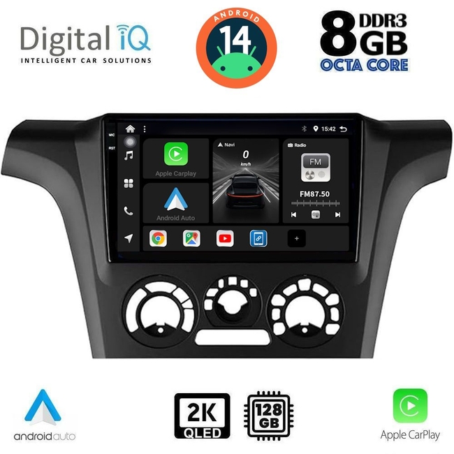 DIGITAL IQ BXF 8441_CPAA A/C (9inc) MULTIMEDIA TABLET for MITSUBISHI OUTLANDER mod. 2001-2005