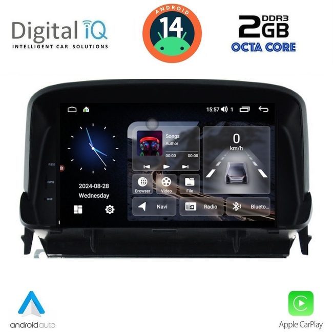 DIGITAL IQ MSF 360_CPA (7” DECK) MULTIMEDIA SYSTEM for OPEL MOKKA mod. 2012-2015