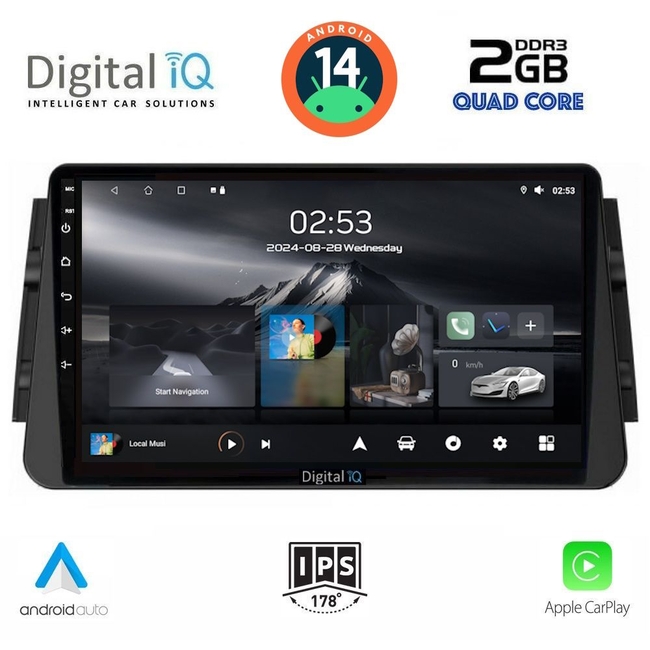 DIGITAL IQ RSB 1460_CPA (9inc) MULTIMEDIA TABLET for NISSAN MICRA mod. 2017&gt;