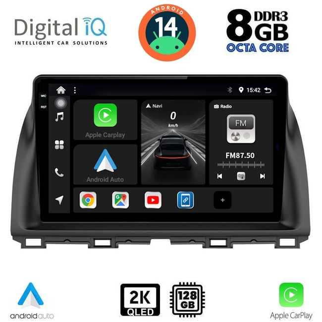 DIGITAL IQ BXF 8380_CPAA (10inc) MULTIMEDIA TABLET for MAZDA  CX5 mod. 2013-2017