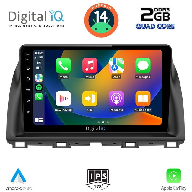 DIGITAL IQ RSB 1380_CPA (10inc) MULTIMEDIA TABLET for MAZDA CX5 mod. 2013-2017
