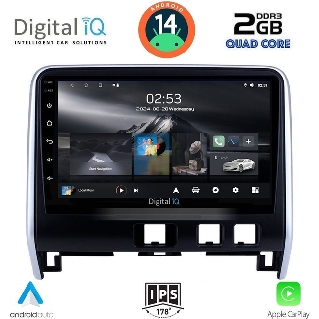 DIGITAL IQ RSB 1471_CPA (10inc) MULTIMEDIA TABLET for NISSAN SERENA mod. 2016&gt;