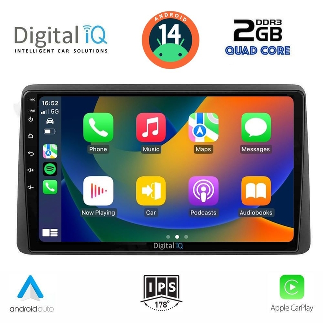 DIGITAL IQ RSB 1450_CPA (10inc) MULTIMEDIA TABLET for NISSAN NAVARA D22 mod. 1998-2004