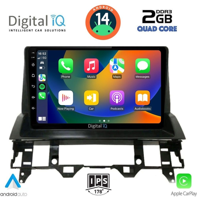 DIGITAL IQ RSB 1376_CPA DASH (10inc) MULTIMEDIA TABLET for MAZDA 6 mod. 2002-2008