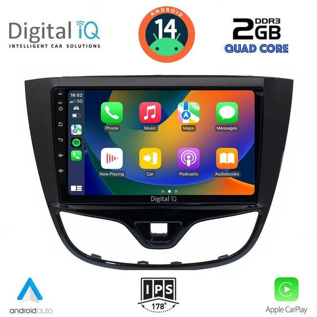 DIGITAL IQ RSB 1489_CPA (10inc) MULTIMEDIA TABLET for OPEL KARL mod. 2014-2019