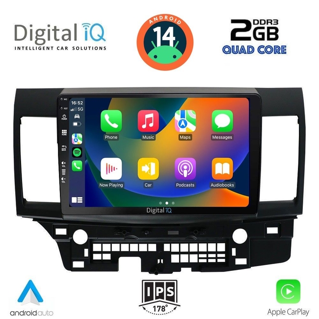 DIGITAL IQ BXC 3434_CPAA (10inc) MULTIMEDIA TABLET for MITSUBISHI LANCER mod. 2008>