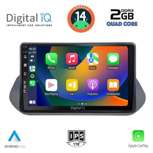 DIGITAL IQ BXC 3469_CPAA (10inc) MULTIMEDIA TABLET for NISSAN QASHQAI – XTRAIL mod. 2021>