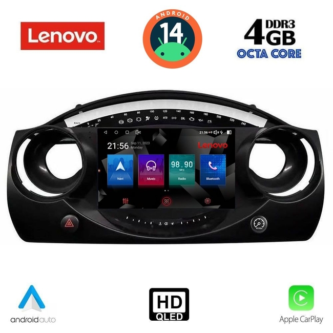 LENOVO SSX 9063_CPA (9inc) MULTIMEDIA TABLET for MINI COOPER (R50-R52-R53) mod. 2000-2006