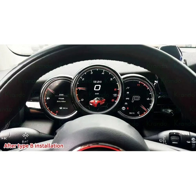 DIGITAL IQ DDD 964_IC MINI Cooper R56 R57 2006-2013 DIGITAL DASHBOARD
