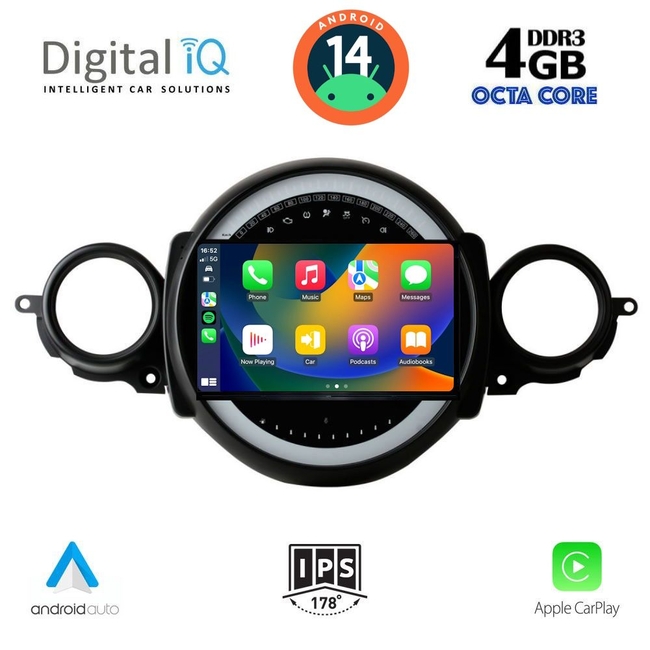 DIGITAL IQ BXF 6064_CPAA (9inc) MULTIMEDIA TABLET for MINI COOPER (R56-R57) mod. 2006-2014 - CLUBMAN (R55) mod. 2007-2014