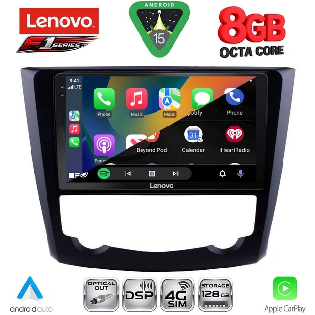 LENOVO SSR 10549_CPA (9inc) MULTIMEDIA TABLET for RENAULT KADJAR mod. 2015-2025