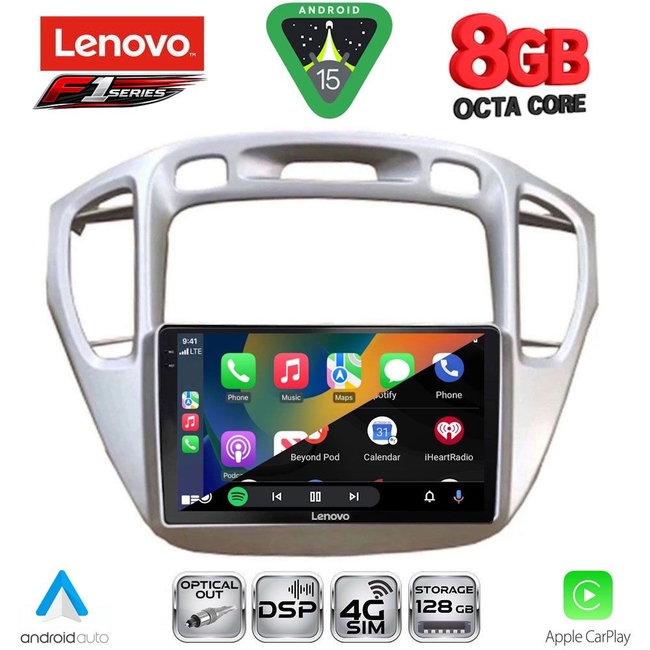 LENOVO SSR 10718_CPA (9inc) MULTIMEDIA TABLET for TOYOTA HIGHLANDER mod. 2002-2009