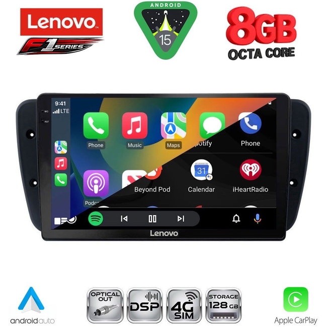 LENOVO SSR 10571_CPA (9inc) MULTIMEDIA TABLET for SEAT IBIZA mod. 2008-2015