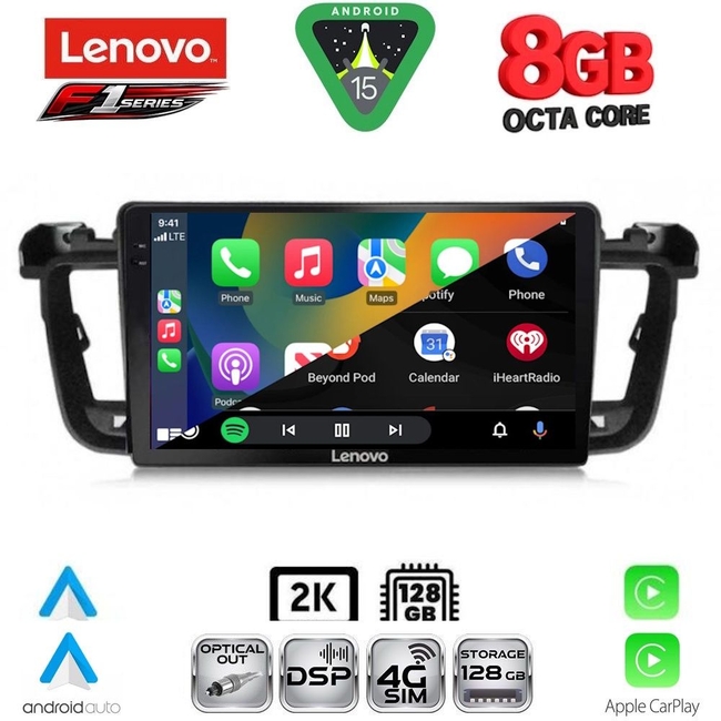 LENOVO SSR 10518_CPA (9inc) MULTIMEDIA TABLET for PEUGEOT 508 mod. 2010-2016