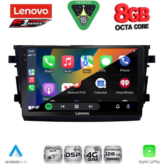 LENOVO SSR 10674_CPA (9inc) MULTIMEDIA TABLET for SUZUKI CELERIO mod. 2015-2021