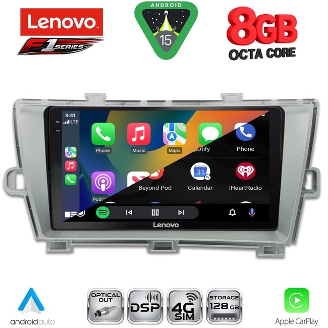 LENOVO SSR 10726_CPA (9inc) MULTIMEDIA TABLET for TOYOTA PRIUS mod. 2009-2015