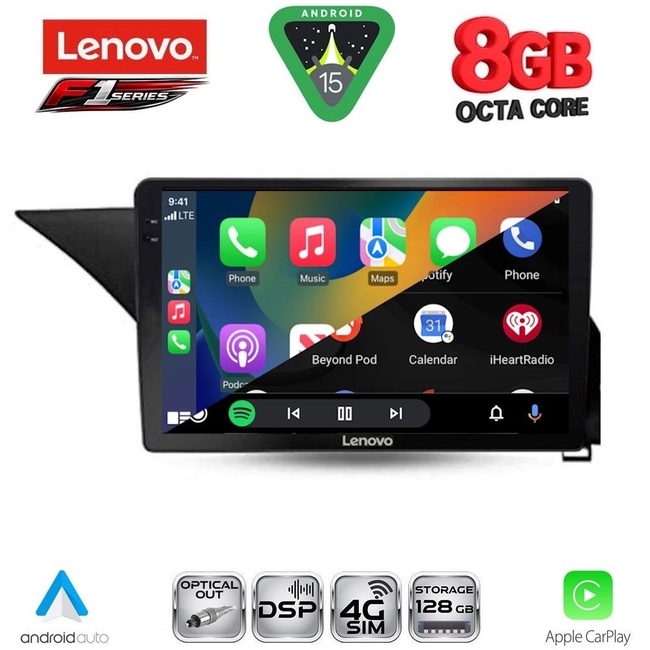 LENOVO SSR 10410_CPA (10inc) MULTIMEDIA TABLET for MERCEDES E (W212) mod. 2012-2014 (NTG 4.5)