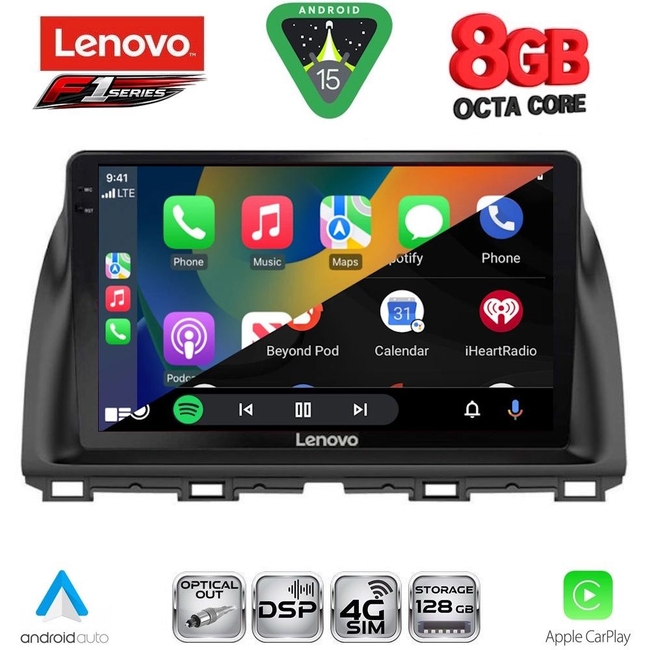 LENOVO SSR 10380_CPA (10inc) MULTIMEDIA TABLET for MAZDA CX5 mod. 2013-2017