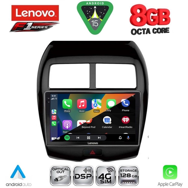 LENOVO SSR 10430_CPA (10inc) MULTIMEDIA TABLET for MITSUBISHI ASX mod. 2009-2020 - PEUGEOT 4008 mod. 2012-2018