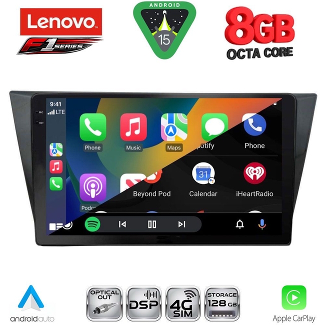 LENOVO SSR 10761_CPA (10inc) MULTIMEDIA TABLET for VW TIGUAN mod. 2016-2024
