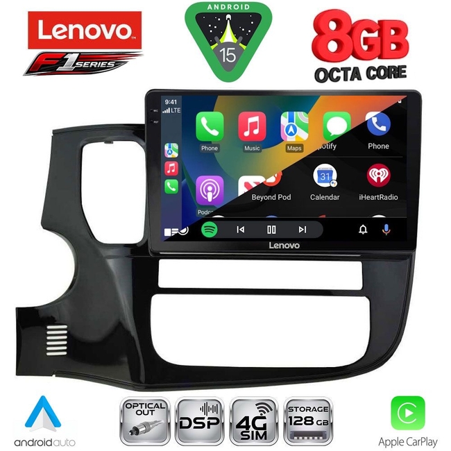 LENOVO SSR 10443_CPA (10inc) MULTIMEDIA TABLET for MITSUBISHI OUTLANDER mod. 2013-2020