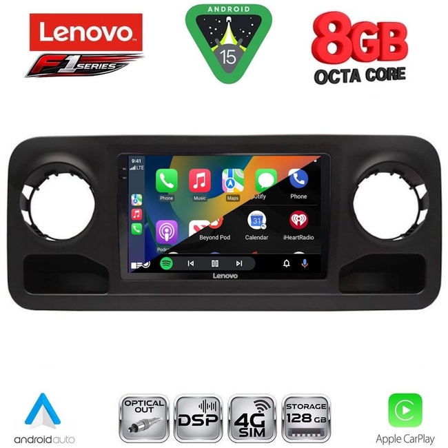 LENOVO SSR 10424_CPA (10inc) MULTIMEDIA TABLET for MERCEDES SPRINTER mod. 2018-2026
