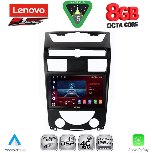 LENOVO SSR 10657_CPA (10inc) MULTIMEDIA TABLET for SSANGYONG REXTON mod. 2006-2015