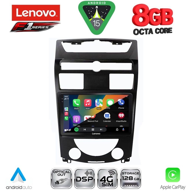 LENOVO SSR 10657_CPA (10inc) MULTIMEDIA TABLET for SSANGYONG REXTON mod. 2006-2015