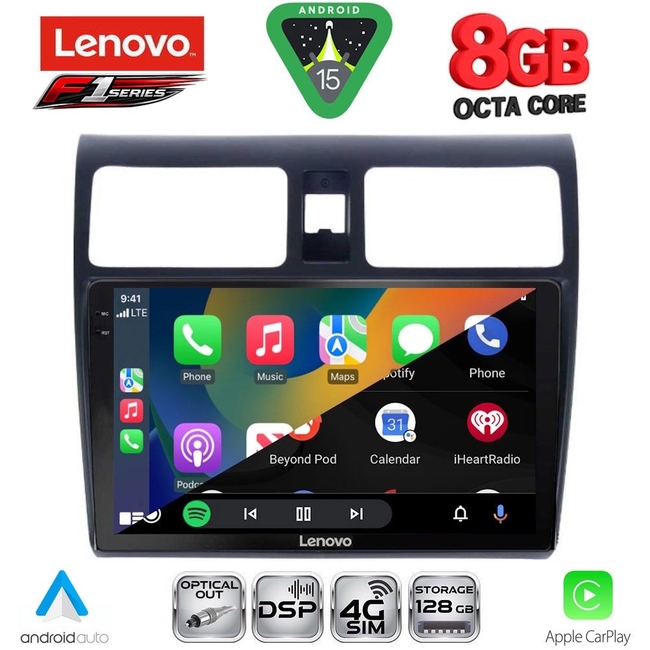 LENOVO SSR 10684_CPA (10inc) MULTIMEDIA TABLET for SUZUKI SWIFT mod. 2005-2011