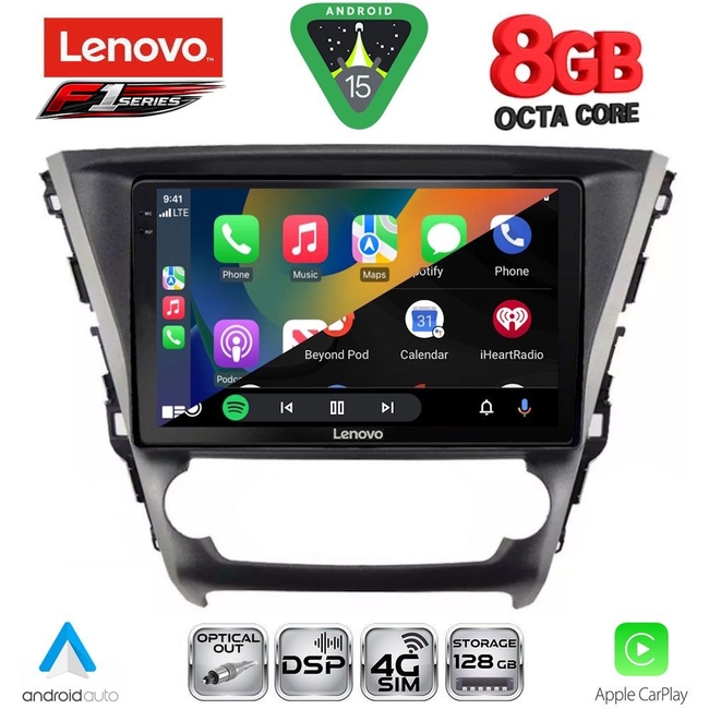 LENOVO SSR 10706_CPA (10inc) MULTIMEDIA TABLET for TOYOTA AVENSIS mod. 2016-2019