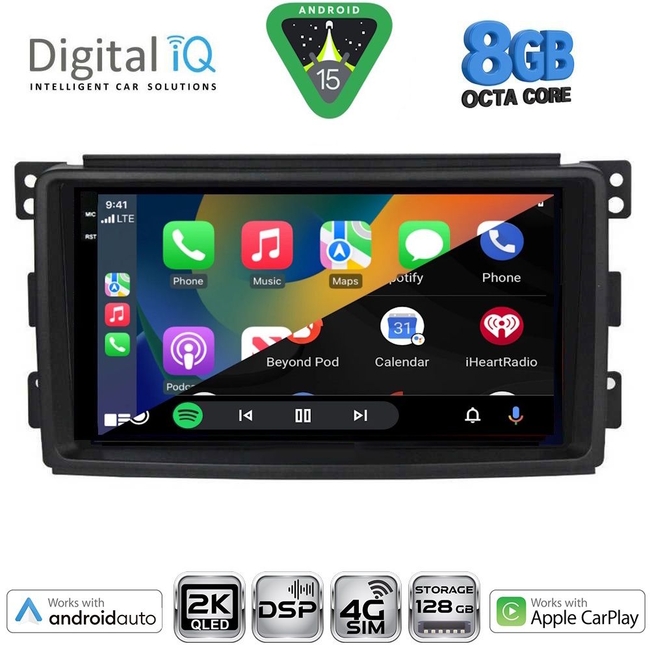DIGITAL IQ BXF 11621_CPAA (9inc) MULTIMEDIA TABLET for SMART mod. 2007-2010