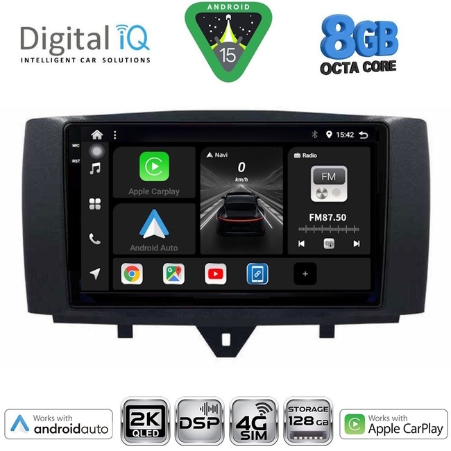 DIGITAL IQ BXF 11622_CPAA (9inc) MULTIMEDIA TABLET for SMART (451) mod. 2010-2015