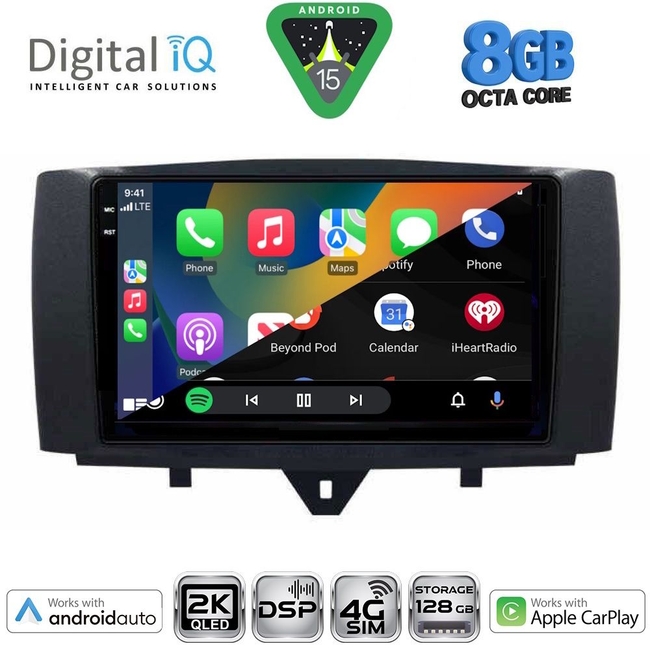 DIGITAL IQ BXF 11622_CPAA (9inc) MULTIMEDIA TABLET for SMART (451) mod. 2010-2015