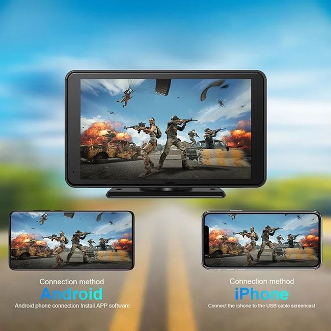 DIGITAL IQ PNA 7000_CPA (7inc) (PORTABLE MULTIMEDIA CARPLAY & ANDROID AUTO)