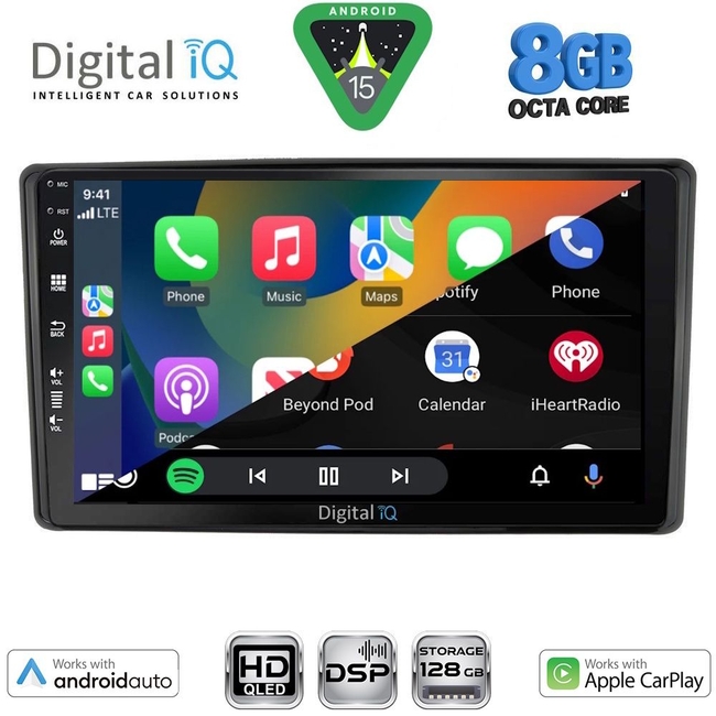 DIGITAL IQ BXF 7701_CPAA (10inc) MULTIMEDIA TABLET for TOYOTA RAIZE mod. 2020-2026