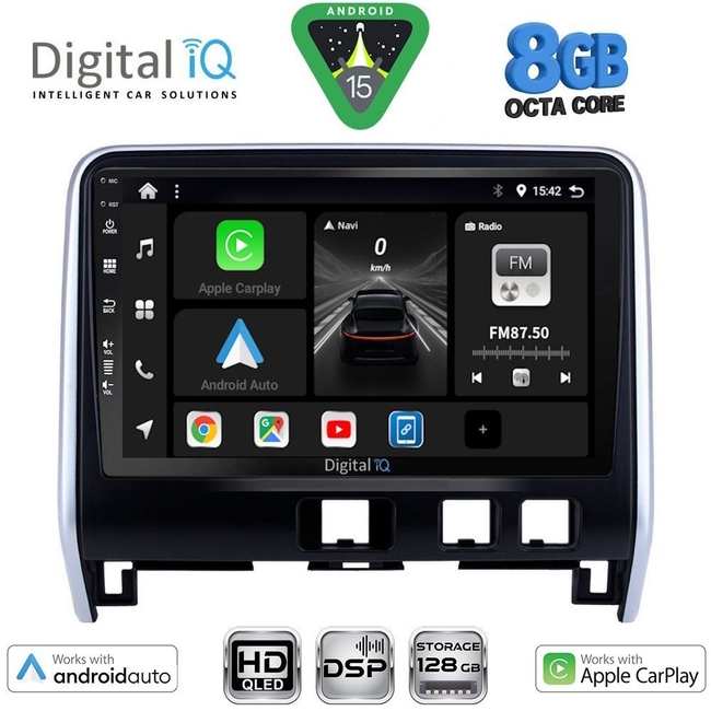 DIGITAL IQ BXF 7471_CPAA (10inc) MULTIMEDIA TABLET for NISSAN SERENA mod. 2016-2022