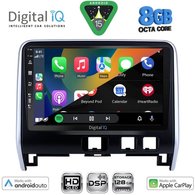 DIGITAL IQ BXF 7471_CPAA (10inc) MULTIMEDIA TABLET for NISSAN SERENA mod. 2016-2022