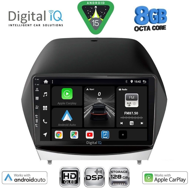 DIGITAL IQ BXF 7235_CPAA (10inc) MULTIMEDIA TABLET for HYUNDAI iX35  mod. 2010-2015