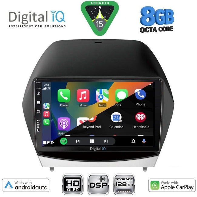 DIGITAL IQ BXF 7235_CPAA (10inc) MULTIMEDIA TABLET for HYUNDAI iX35  mod. 2010-2015
